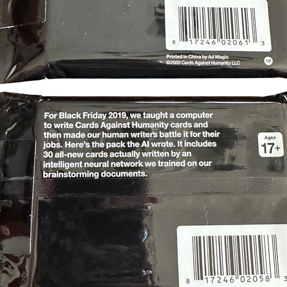 Cards Against Humanity Dad Pack and A.I. Pack New Sealed Cards Game - Picture 4 of 5